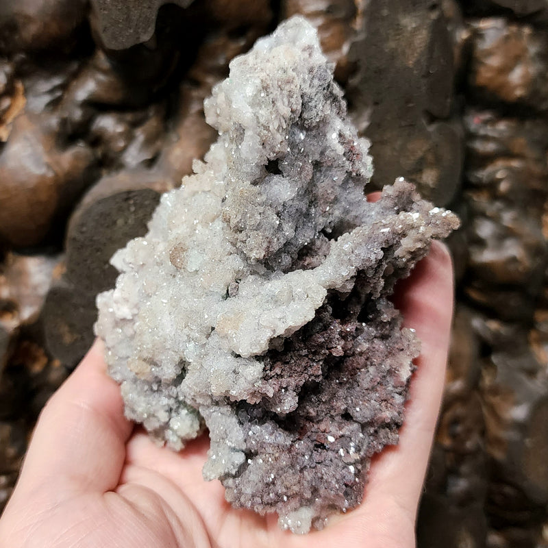 Blue Aragonite Cluster C (4.75")