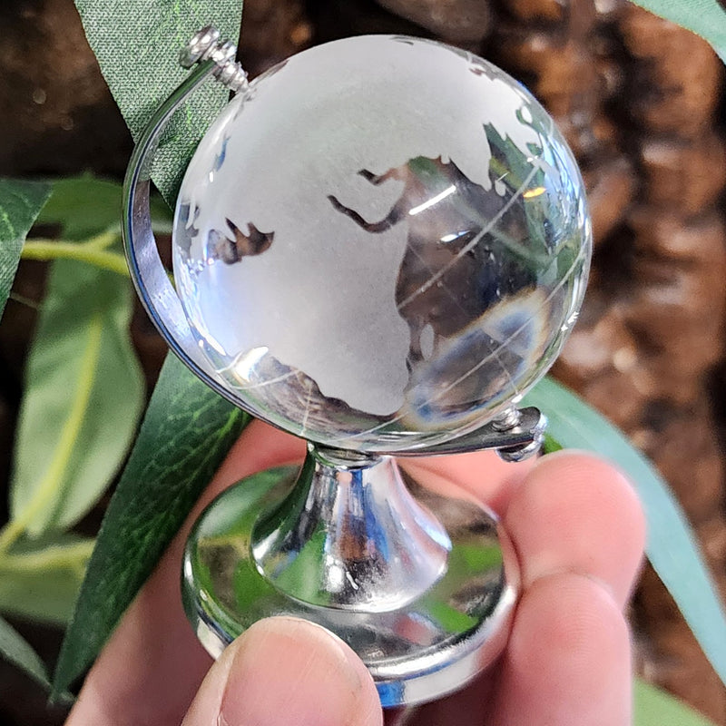 Earth Glass Globes, Mini