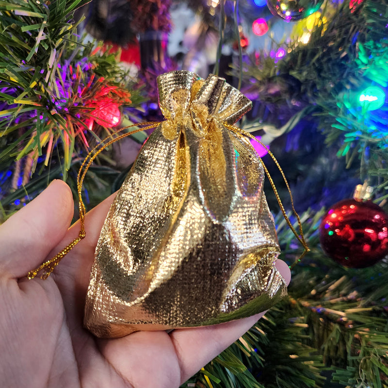 Gold Crystal Mystery Bag