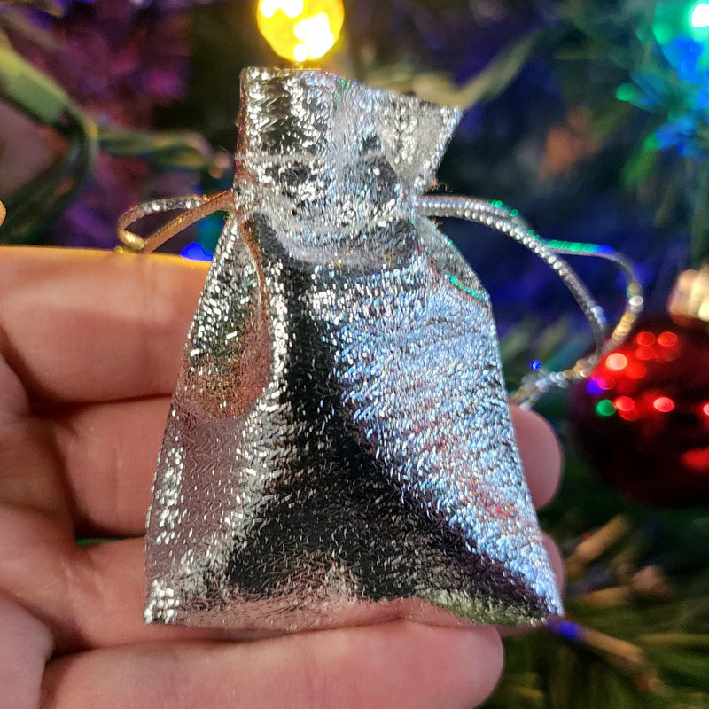 Silver Crystal Mystery Bag