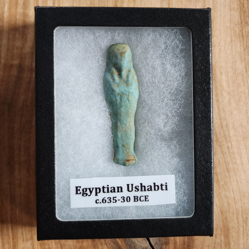 Ancient Egyptian Faience Ushabti G