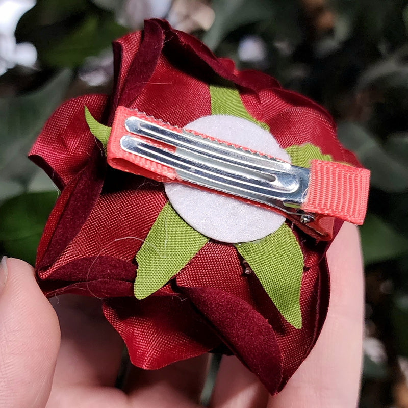 Eyeball Rose Hair Clips