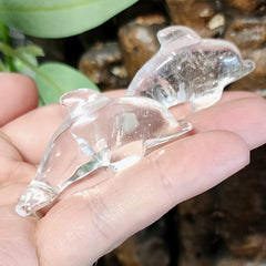 Carved Dolphins, Quartz