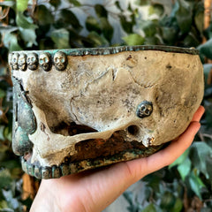 Tibetan Kapala Skull, Antique (Ex-Museum)