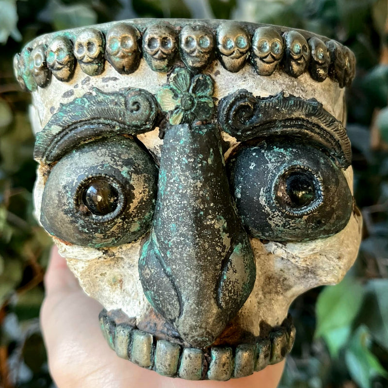 Tibetan Kapala Skull, Antique (Ex-Museum)